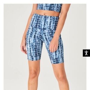 Onzie NWT High Rise Biker Short Bondi Made in USA ( Brand closed now RARE)